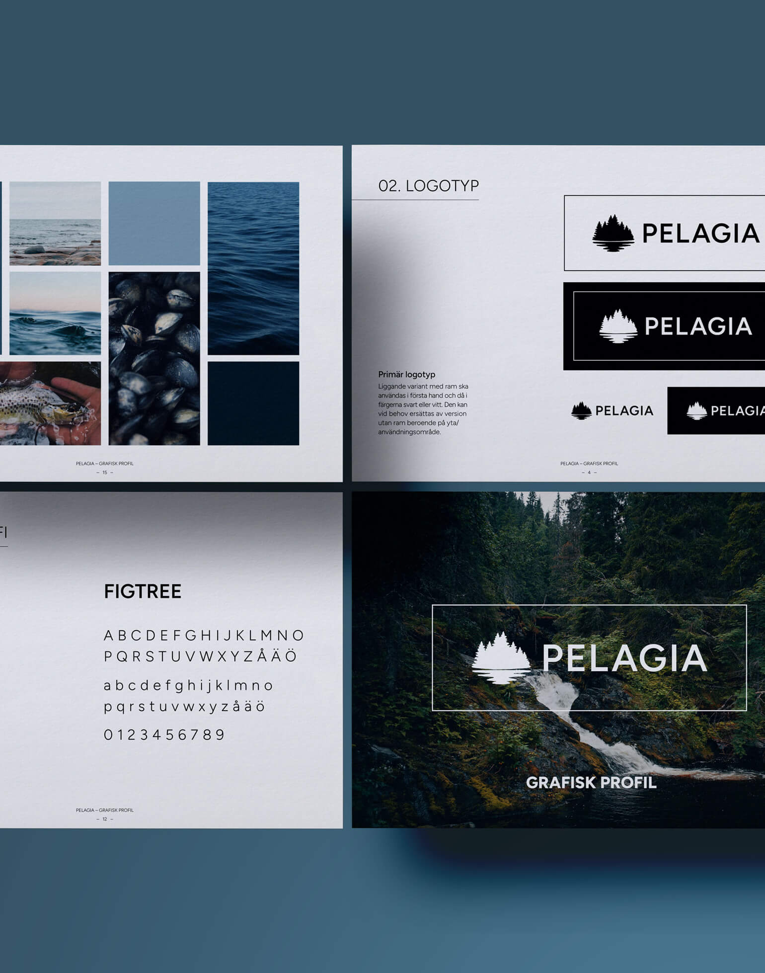 Pelagia grafisk profil