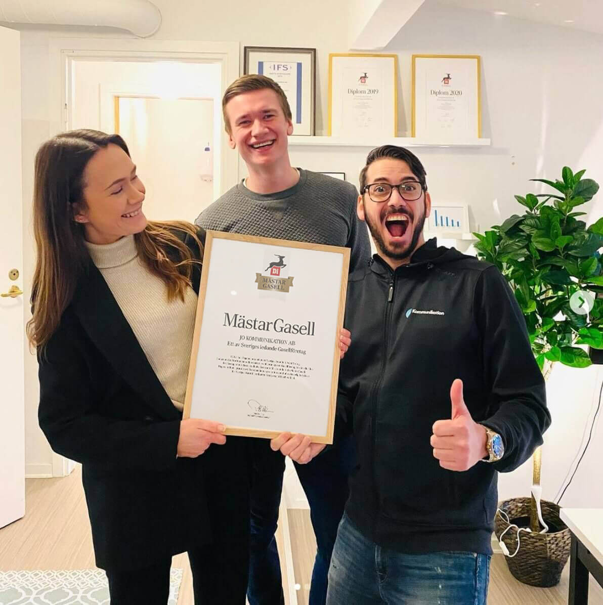 Person i vinterlandskap